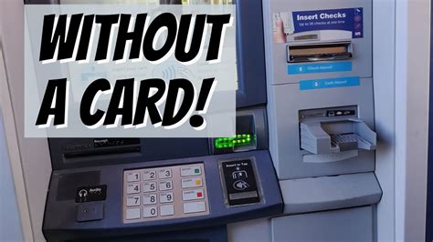 use atm without card